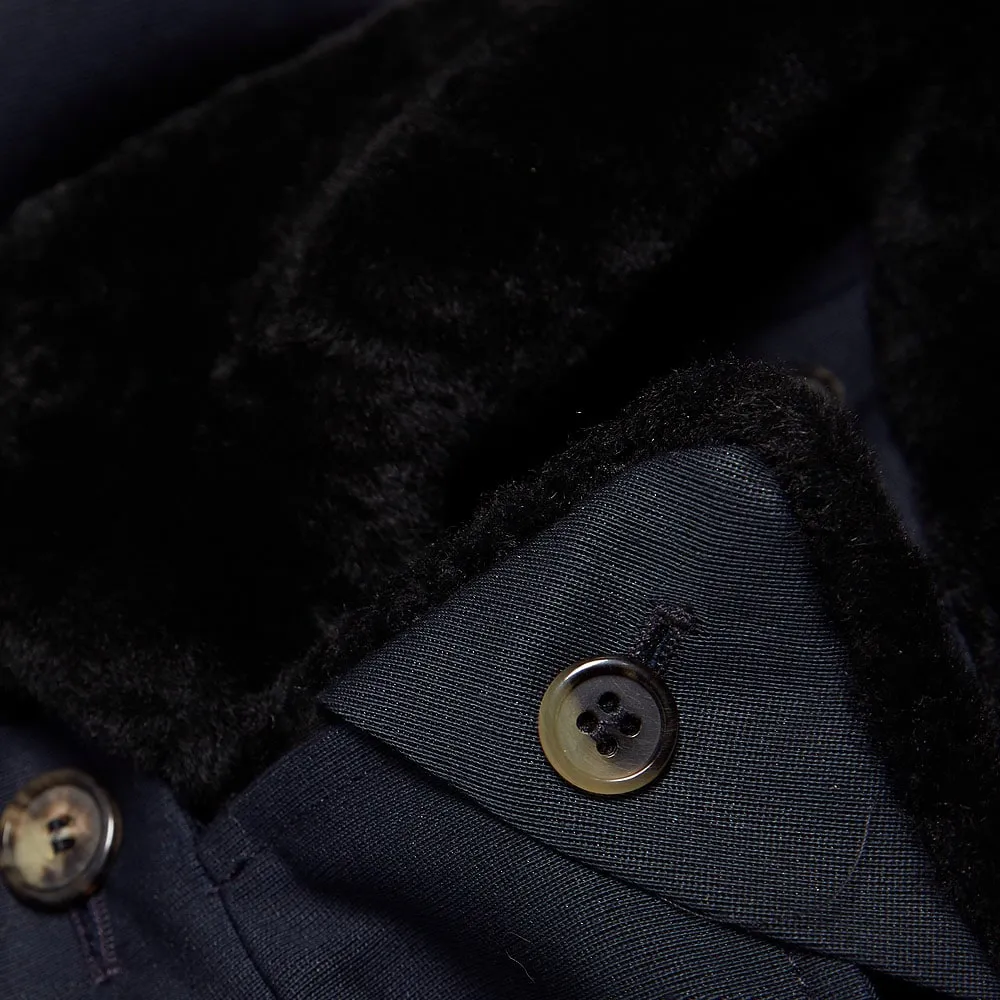 A.P.C. Sheepskin Collar JacketDark Navy