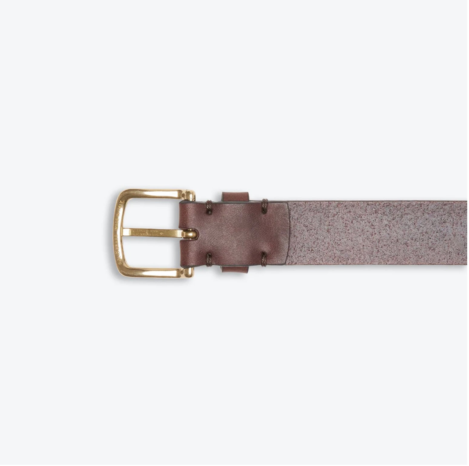 ARROW MOCCASIN Company Belt - BROWN