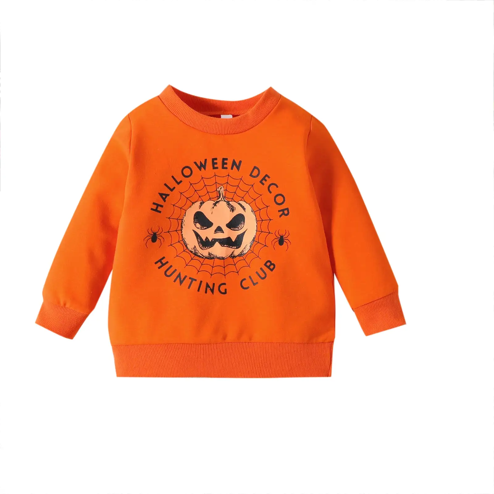 Baby Kid Girls Boys Letters Cartoon Print Halloween Hoodies Swearshirts Wholesale 23090682