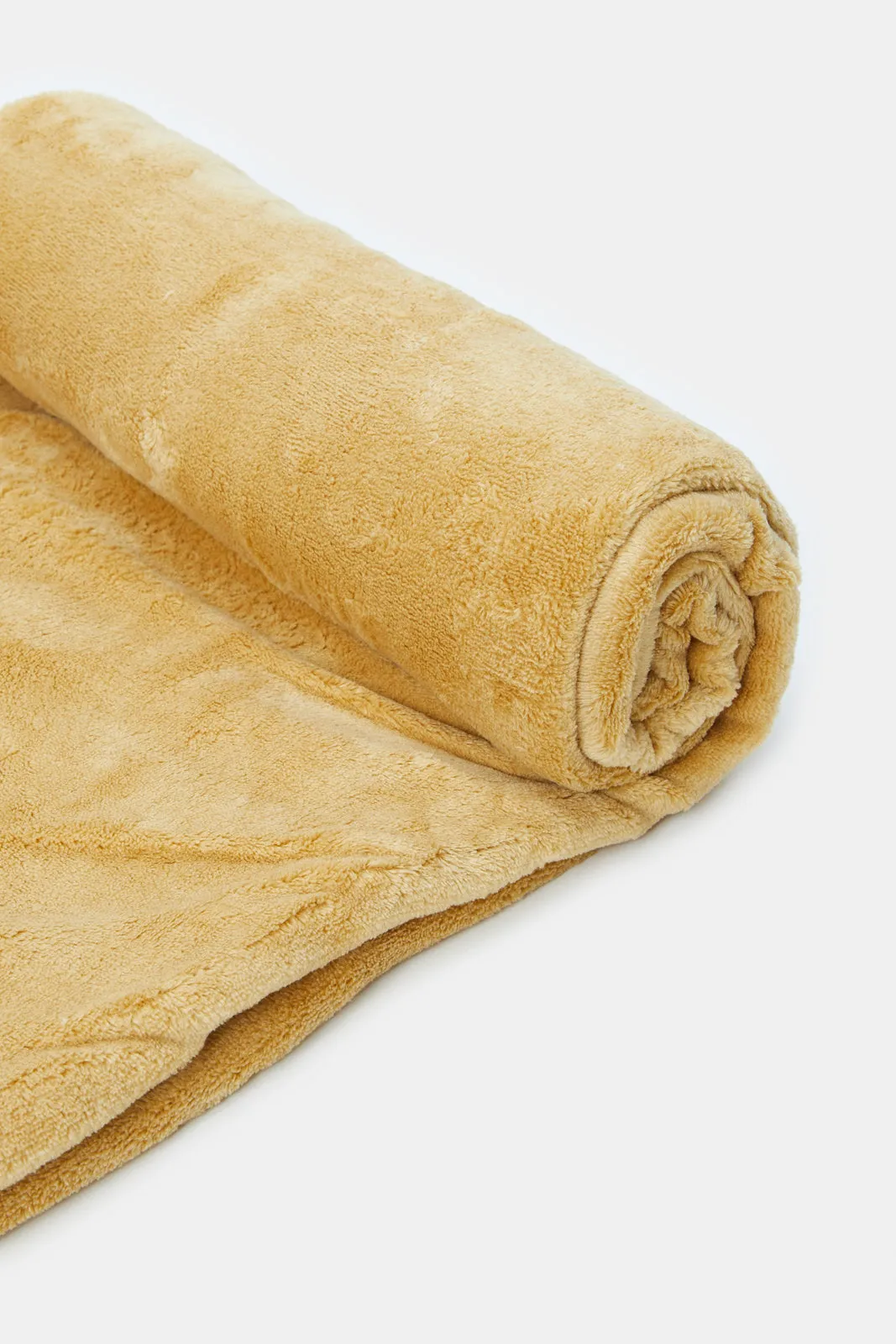 Beige Coral Fleece Blanket