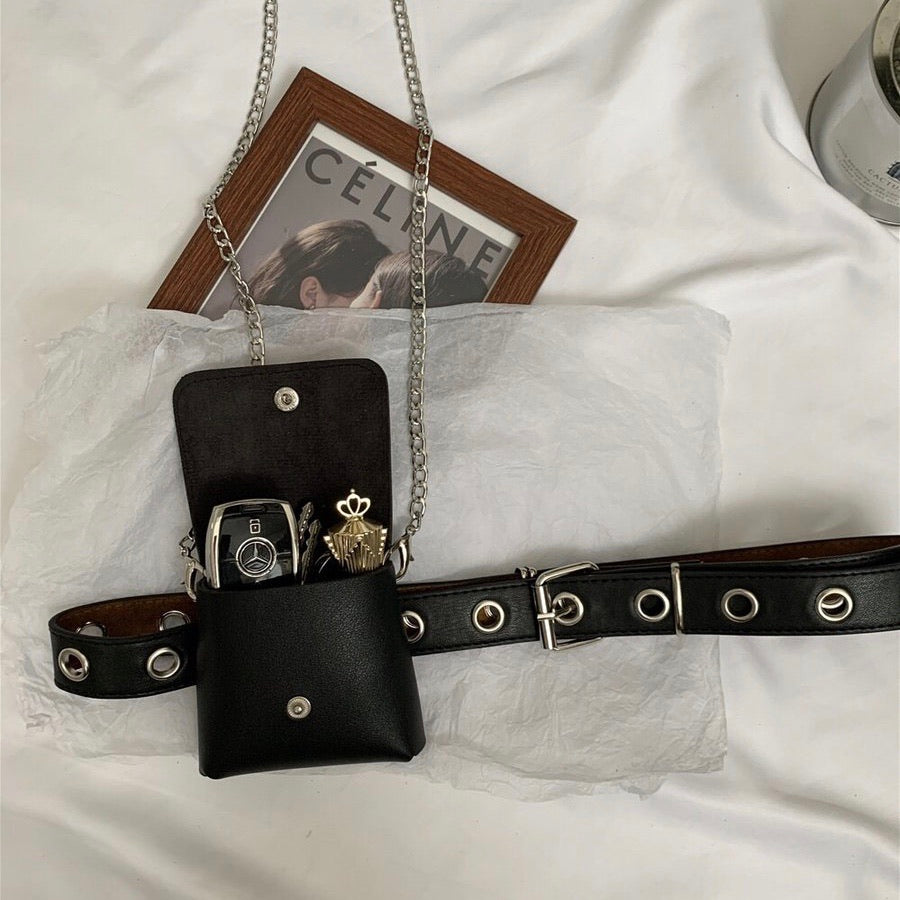 Belt Chain Pouch Belt