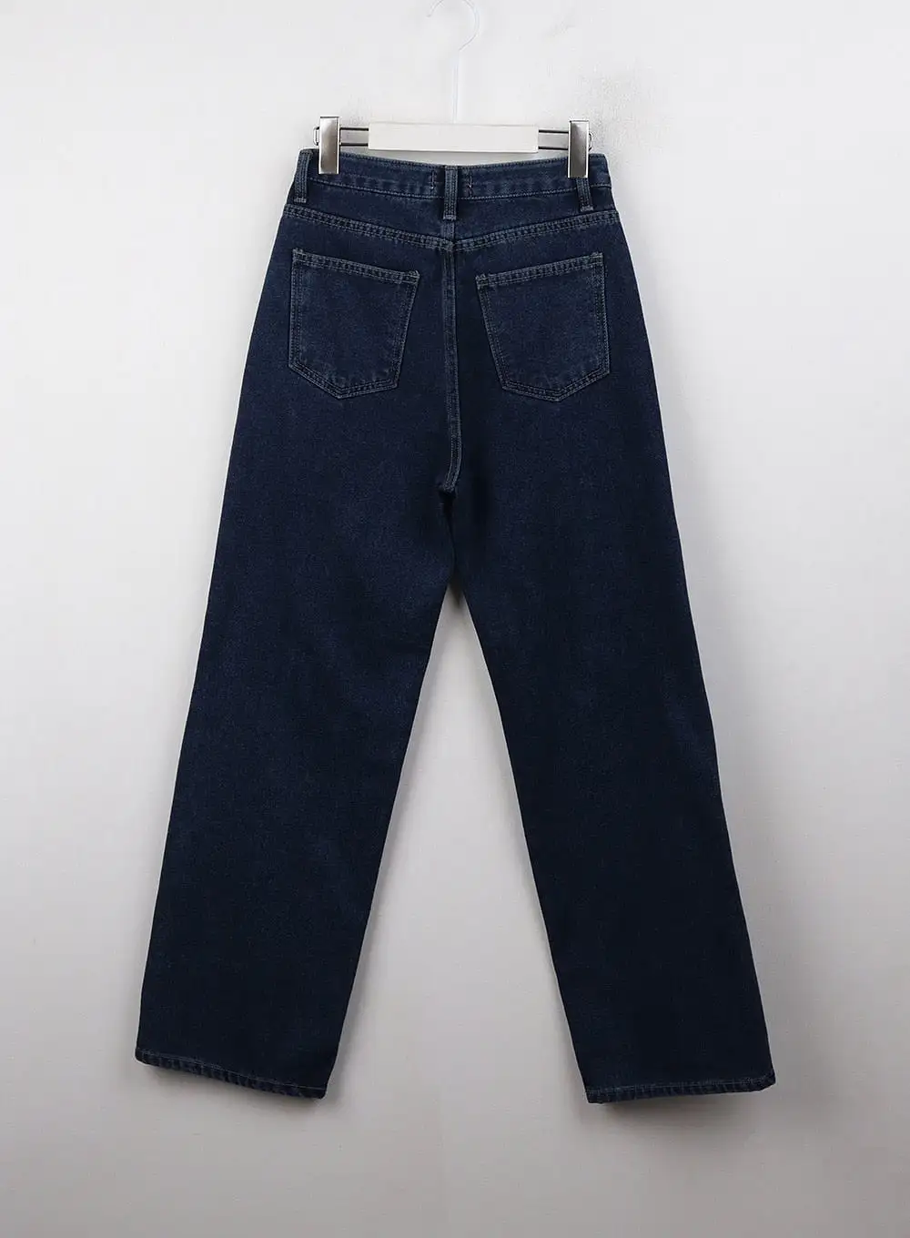 Blue Denim Straight Leg Jeans OJ416