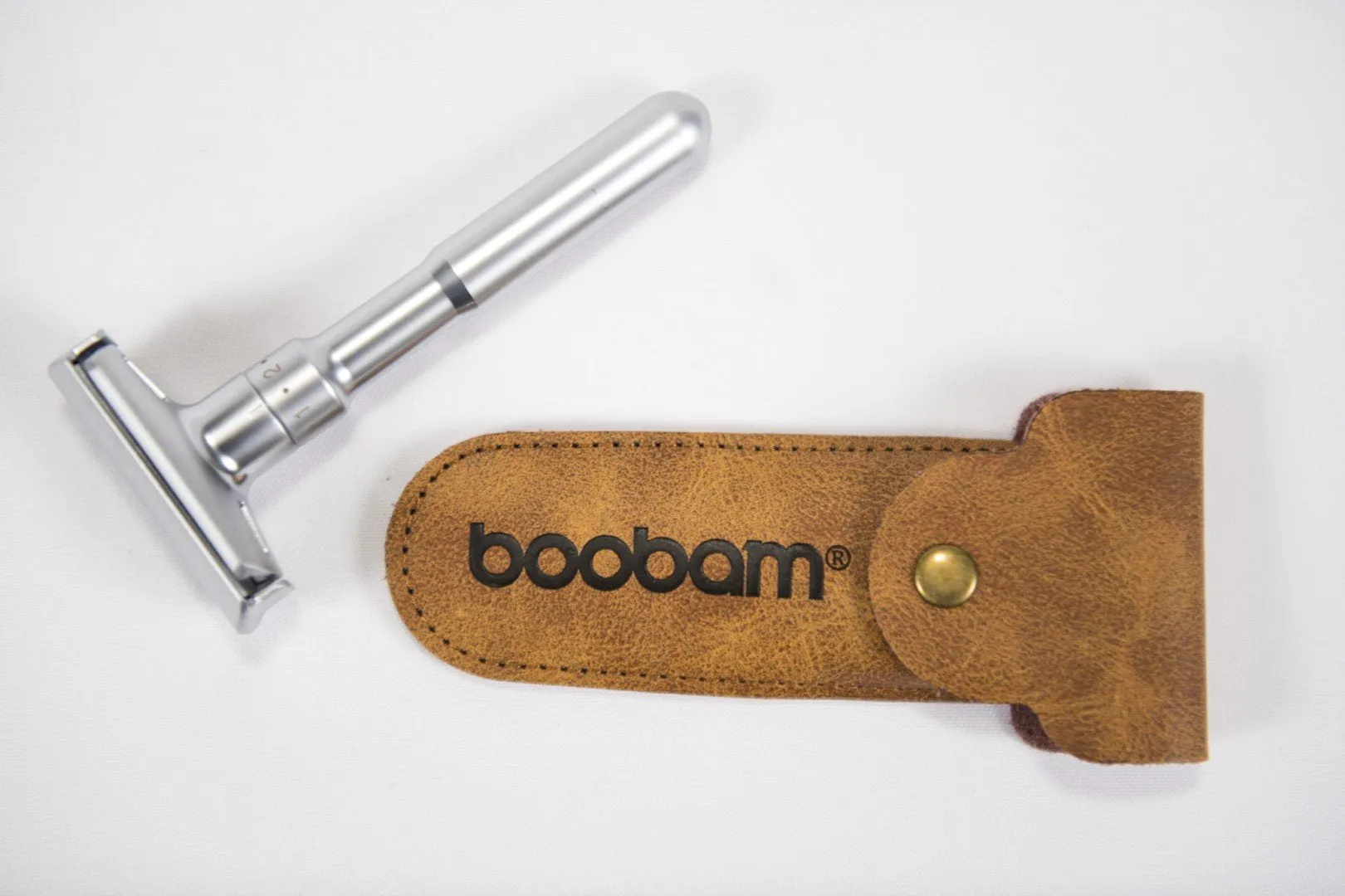 boobamrazor genuine leather pouch