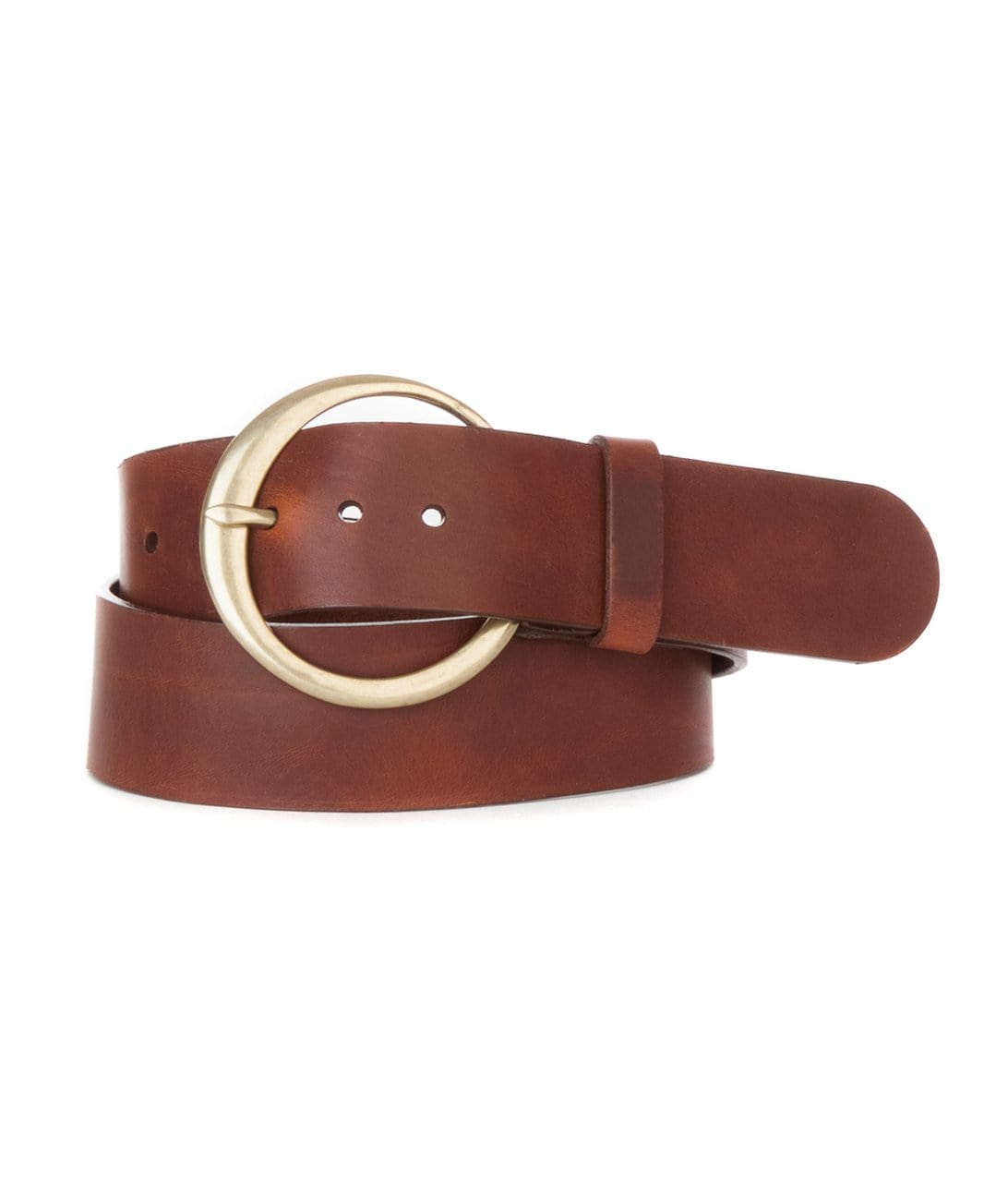 Brave Briddle/Milled Wide Leather Belt - Vier