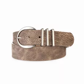 Brave Leather Brown Safari Belt- Kiku