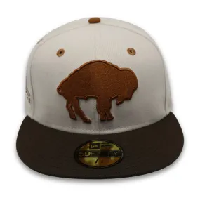 Buffalo Bills brown new era fitted hat