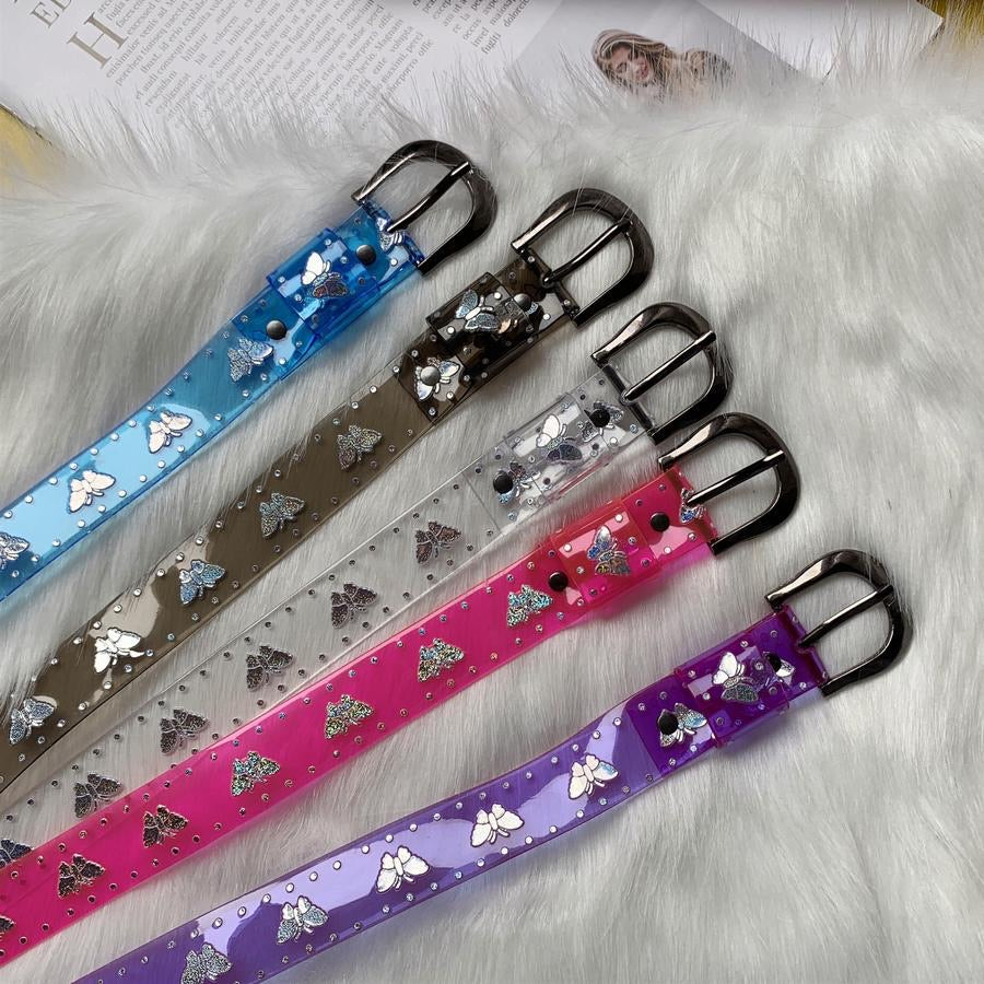 Butterfly Jelly Transparent Belt