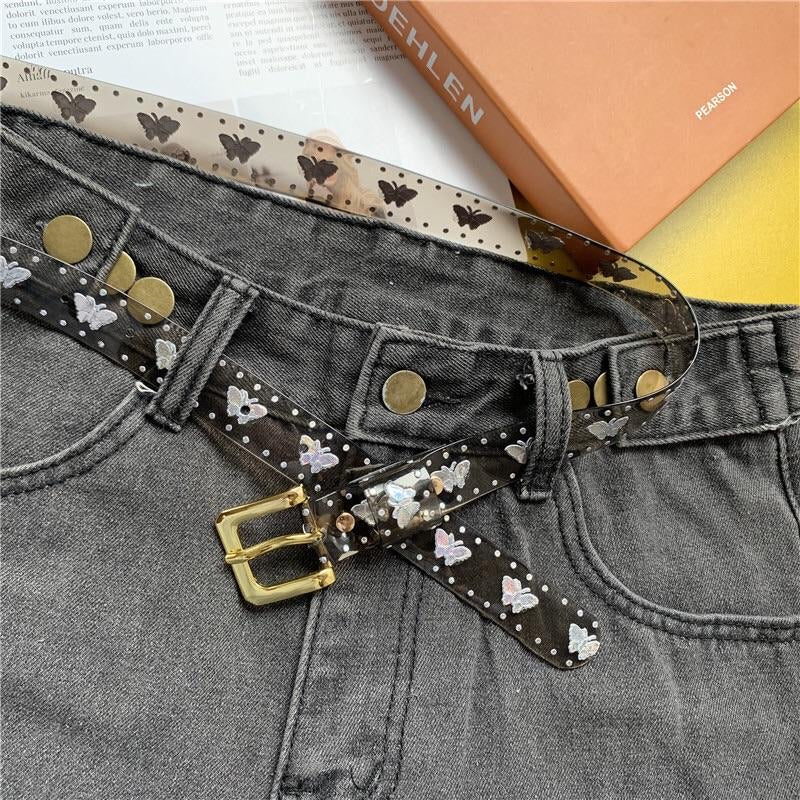 Butterfly Jelly Transparent Belt