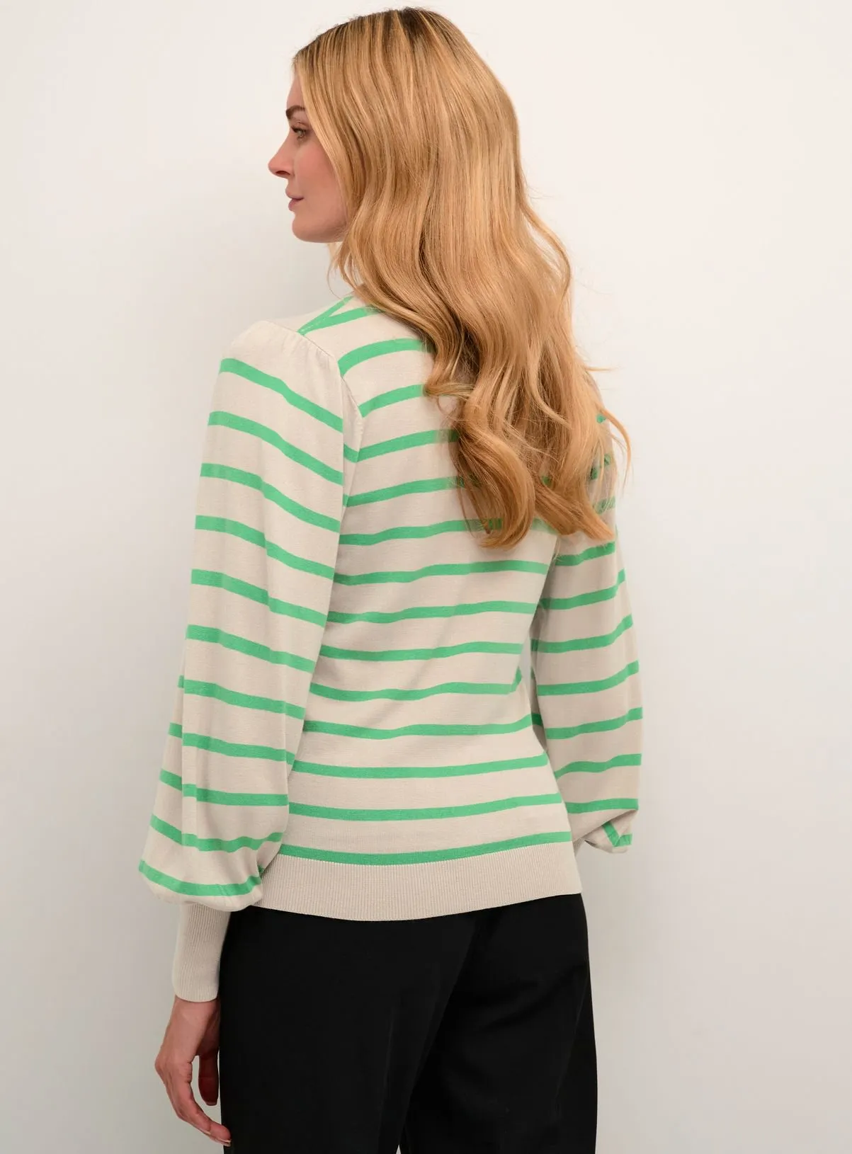 Buy KAFFE Kamala Striped Knit Pullover Multi Coloured L | Jumpers | Tu