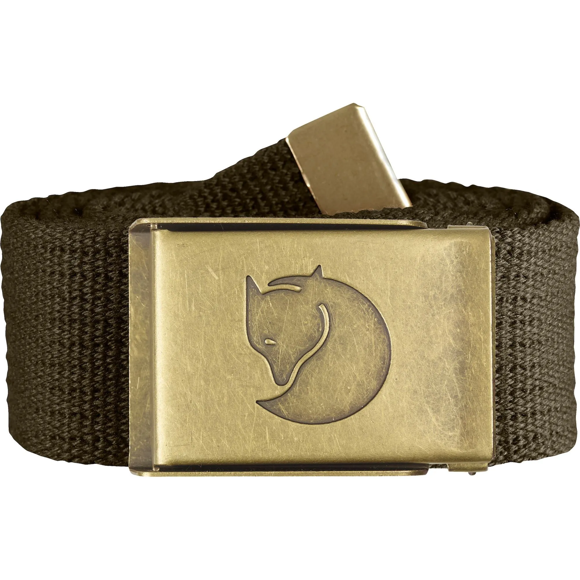 Canvas Brass Belt