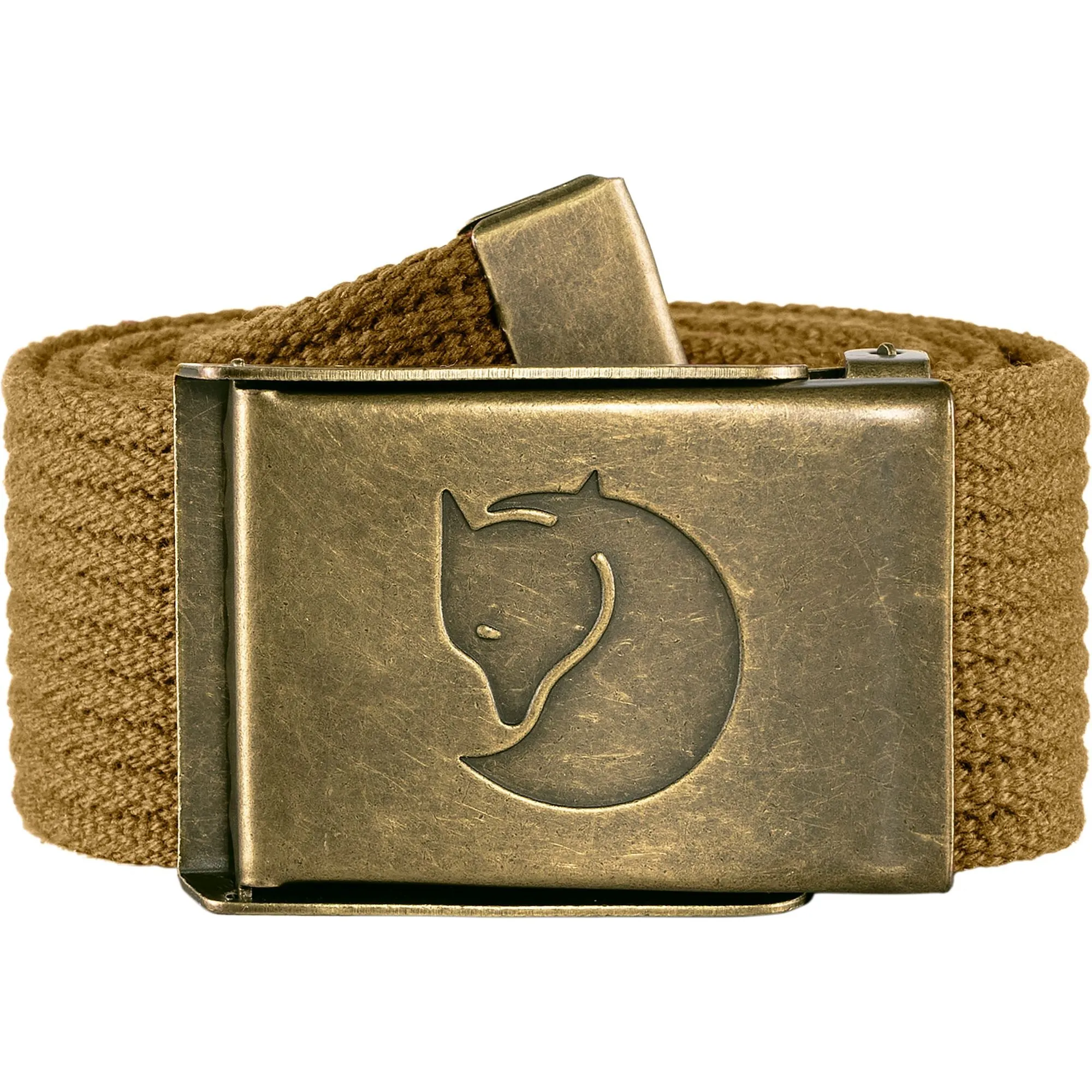 Canvas Brass Belt