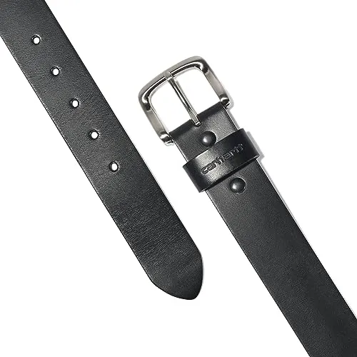 Carhartt A000550 Men's Casual Bridle Leather Belts, Available in Multiple Styles, Colors & Sizes