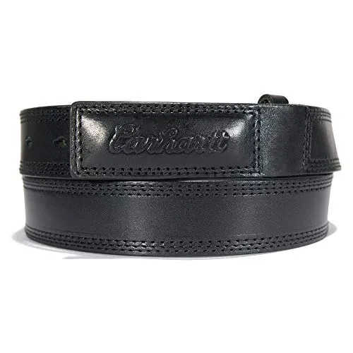 Carhartt A000550 Men's Casual Bridle Leather Belts, Available in Multiple Styles, Colors & Sizes