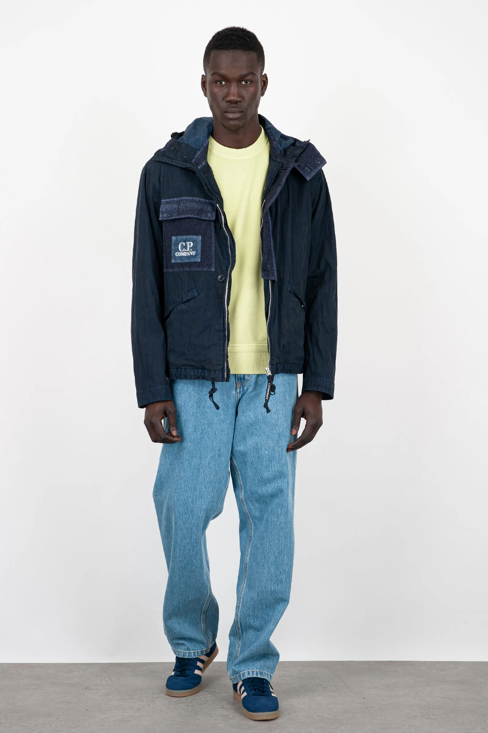 Carhartt WIP Jeans Single Knee Cotone Blu Chiaro