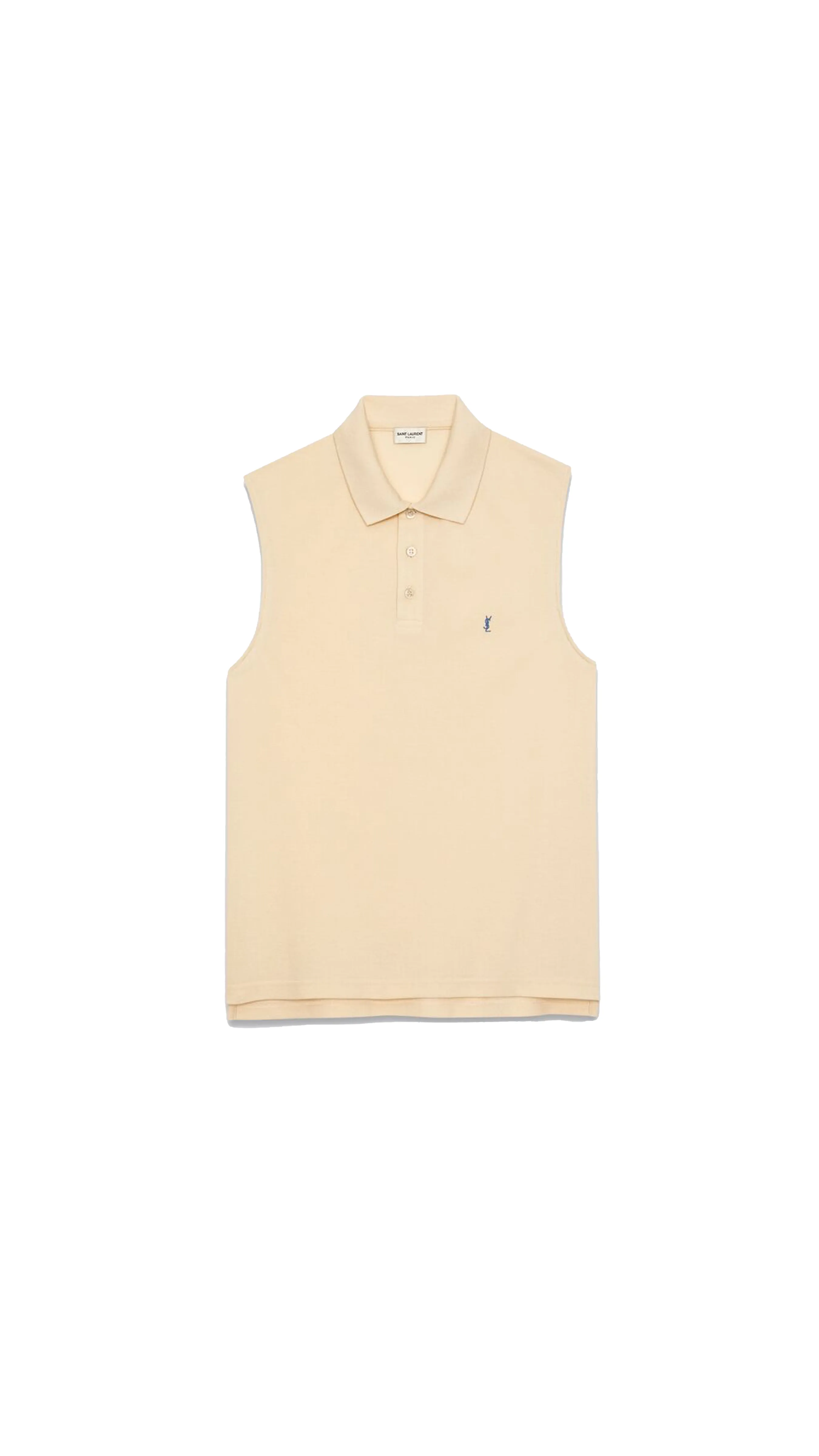 Cassandre Polo Tank - Yellow