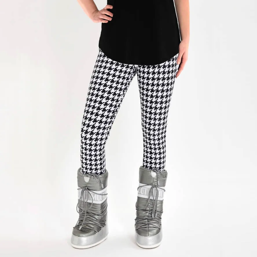 Classic Houndstooth Soft Leggings