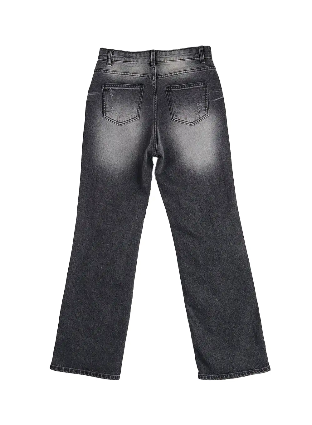 Classic Washed Straight Jeans IF426