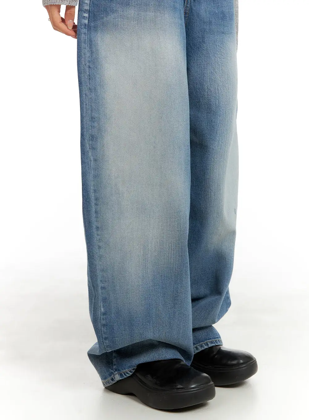 Comfy Wide Fit Baggy Jeans CA408