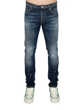 daytime sky Blue Distressed Jeans | DENIM