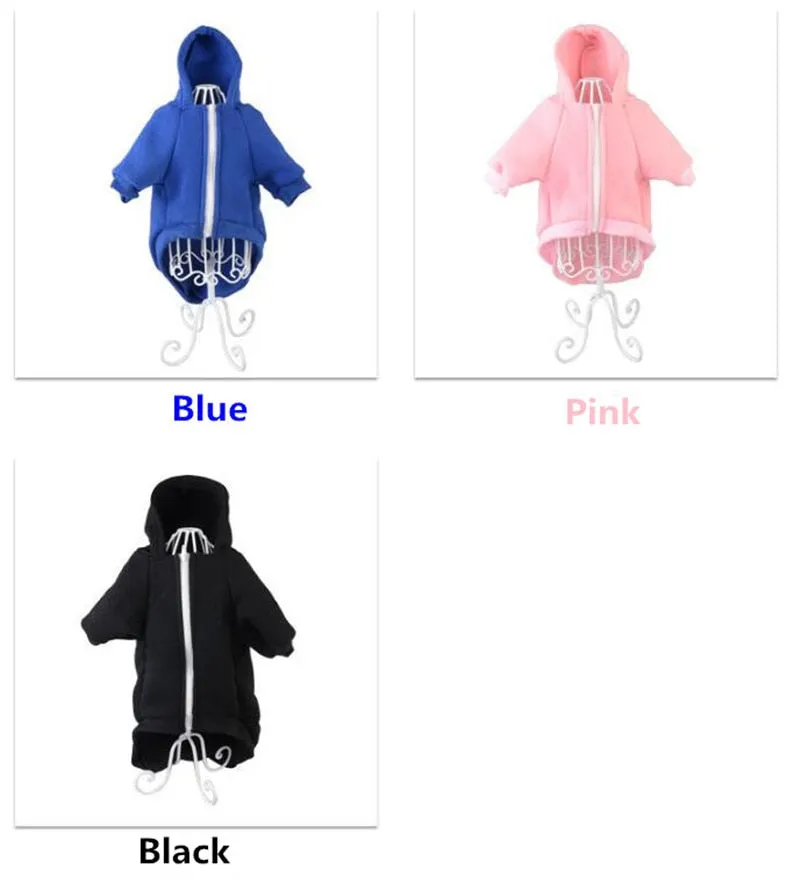 Elegant Plain Hoodies For Puppies & Dogs