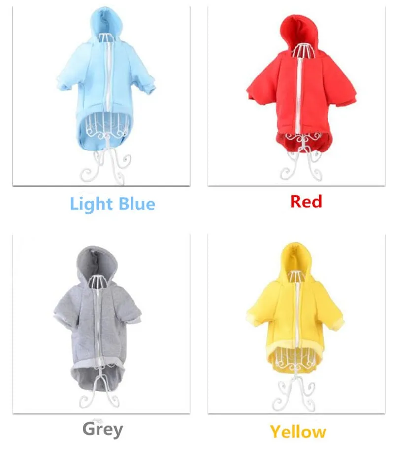 Elegant Plain Hoodies For Puppies & Dogs