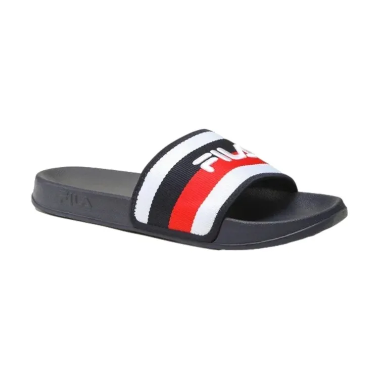 FILA MORRO BAY STRIPES SLIPPER Ciabatte Uomo Mare Piscina Fascia con Logo Blu