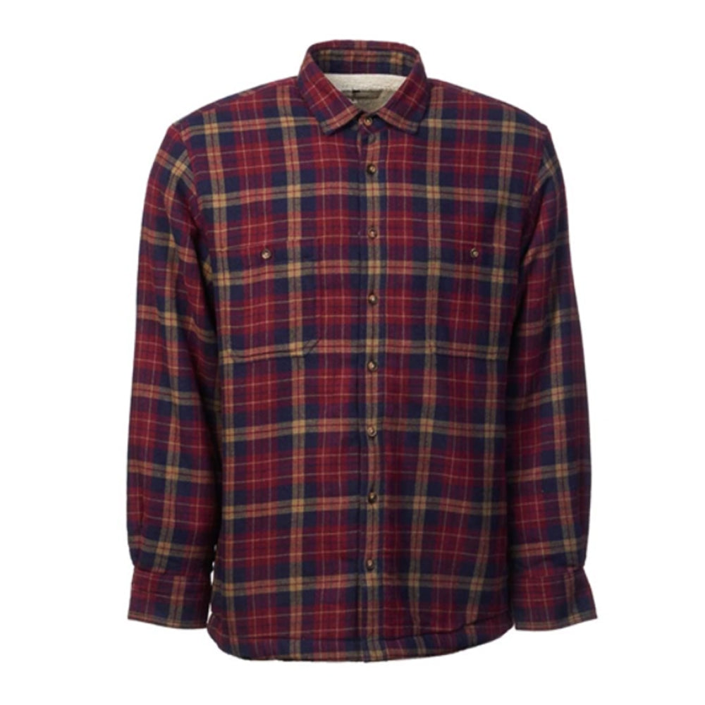 Fleece Lined Plaid Shirt