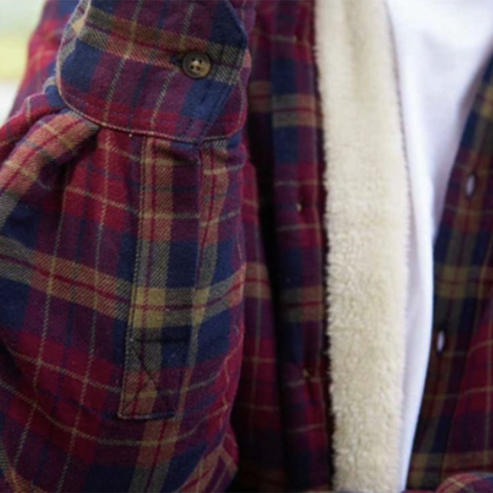 Fleece Lined Plaid Shirt