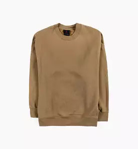 Flight Fleece Womens Crewneck - Brown