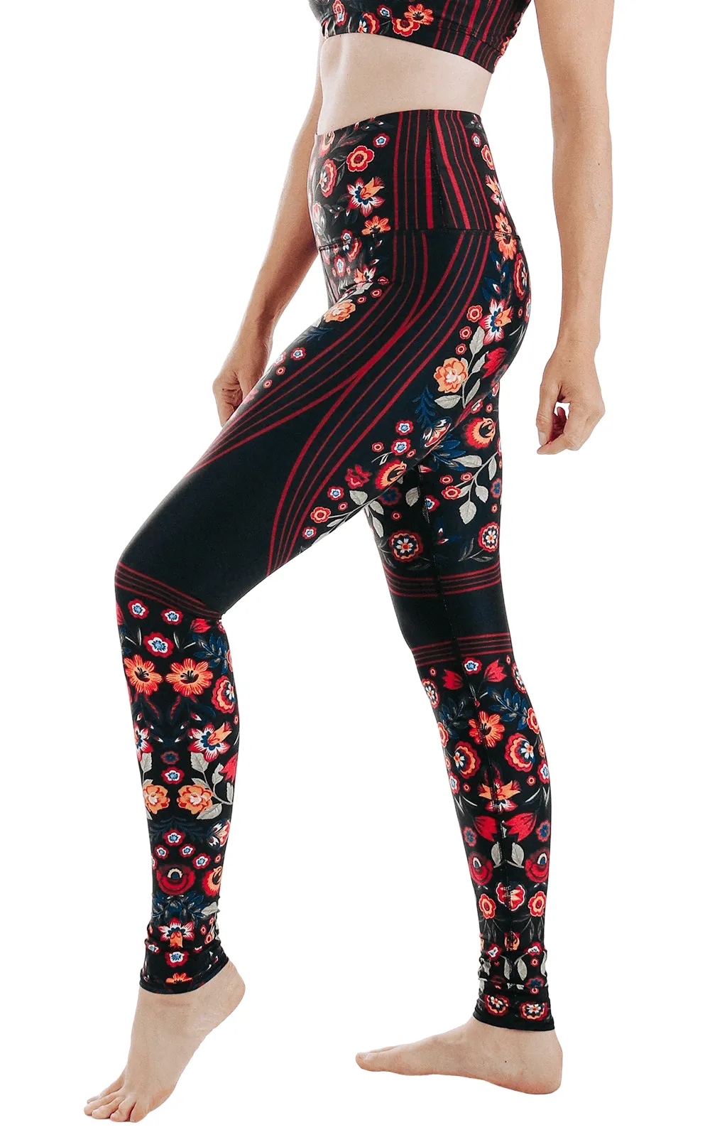 Folklore Printed Yoga Leggings