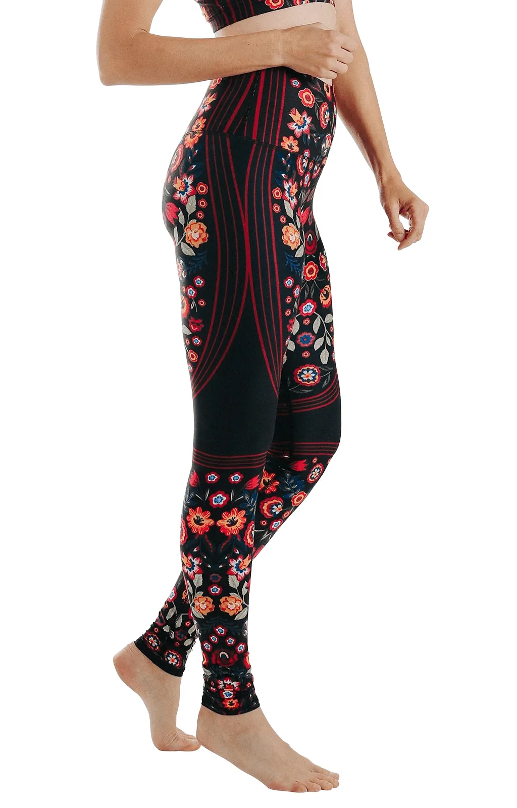 Folklore Printed Yoga Leggings