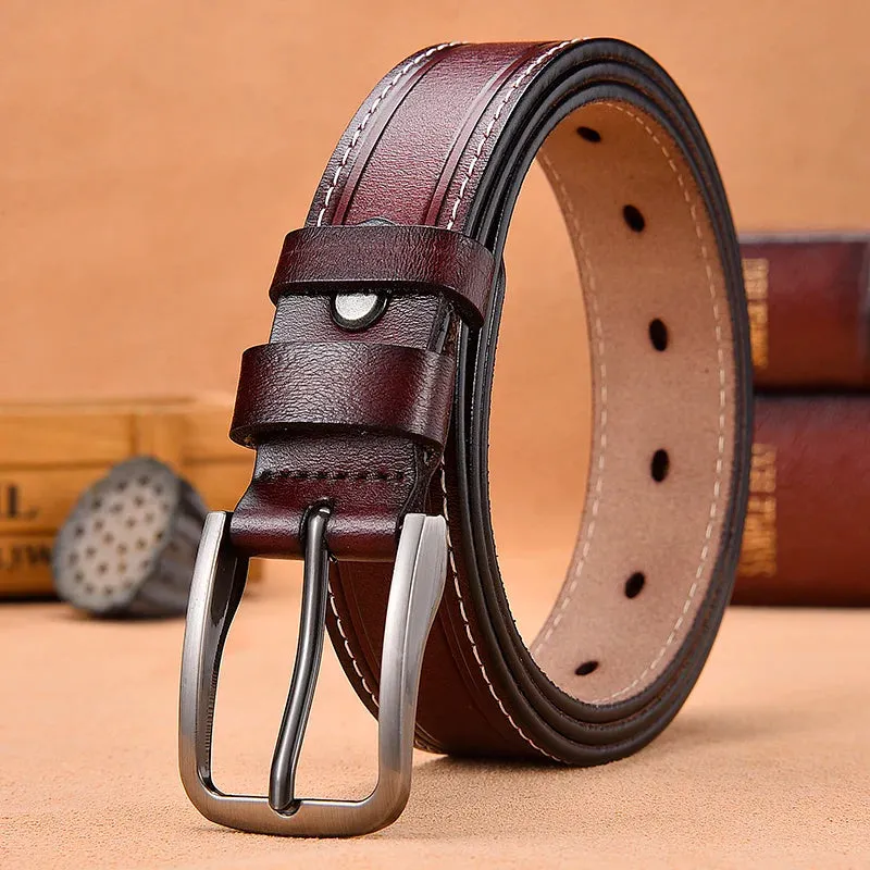 Genuine Leather Belts For Women Fancy Vintage