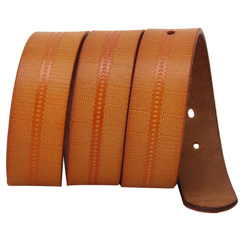 Genuine leather belts for women Fashion Pin buckle