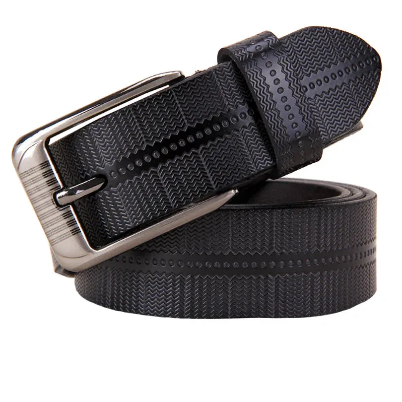 Genuine leather belts for women Fashion Pin buckle