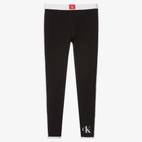 Girls Black Cotton Leggings