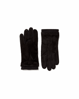 Gloves – Black Suede