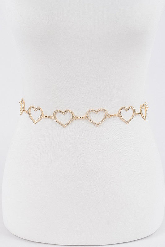 Heart Chain Belt