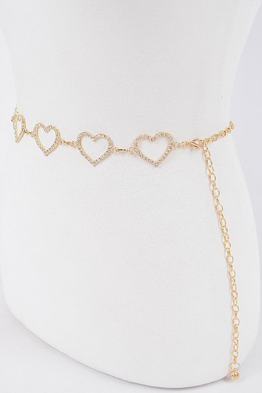 Heart Chain Belt