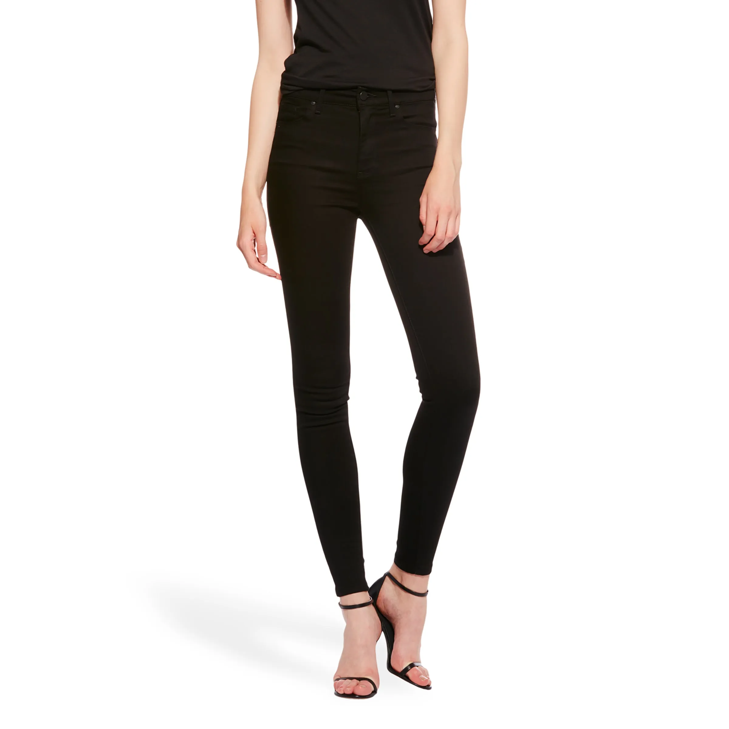 High Rise Skinny Bond Jeans