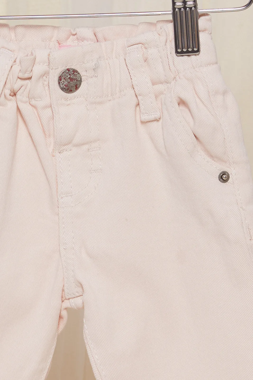 Infant Girls Pink Jeans