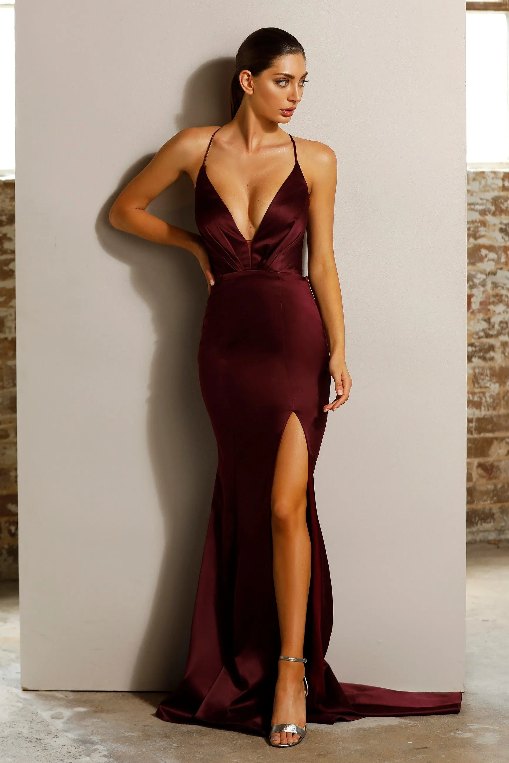 Jadore JX1101 Gown - Latte