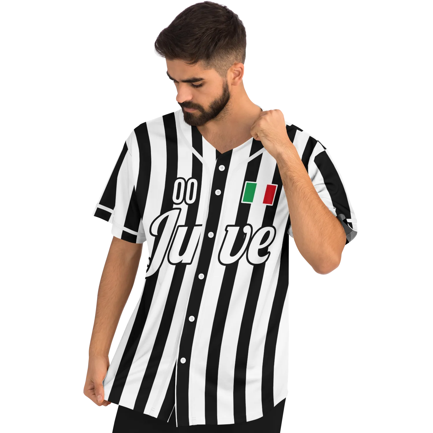 Juve Baseball Jersey - Custom Name + Number