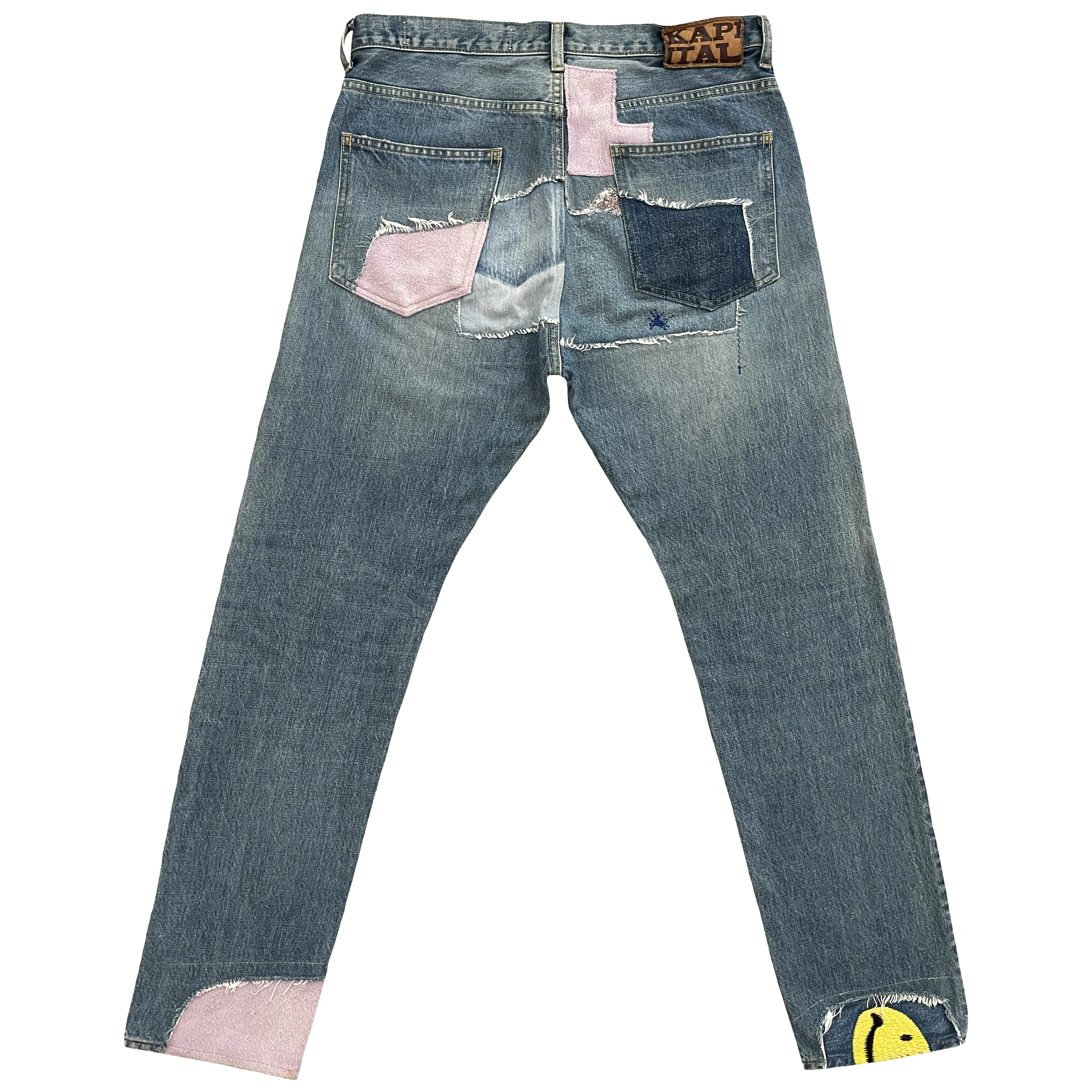 Kapital 14oz Okabilly Gypsy Patchwork Jeans