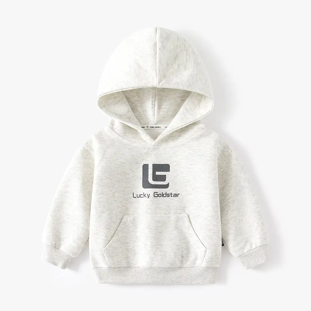 Kid Boys Solid Color Letters Hoodies Sweatshirts Wholesale 23082845