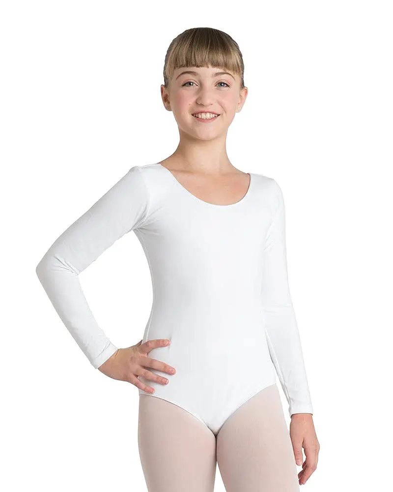 Kids Charlie Basic Long Sleeve Leotard