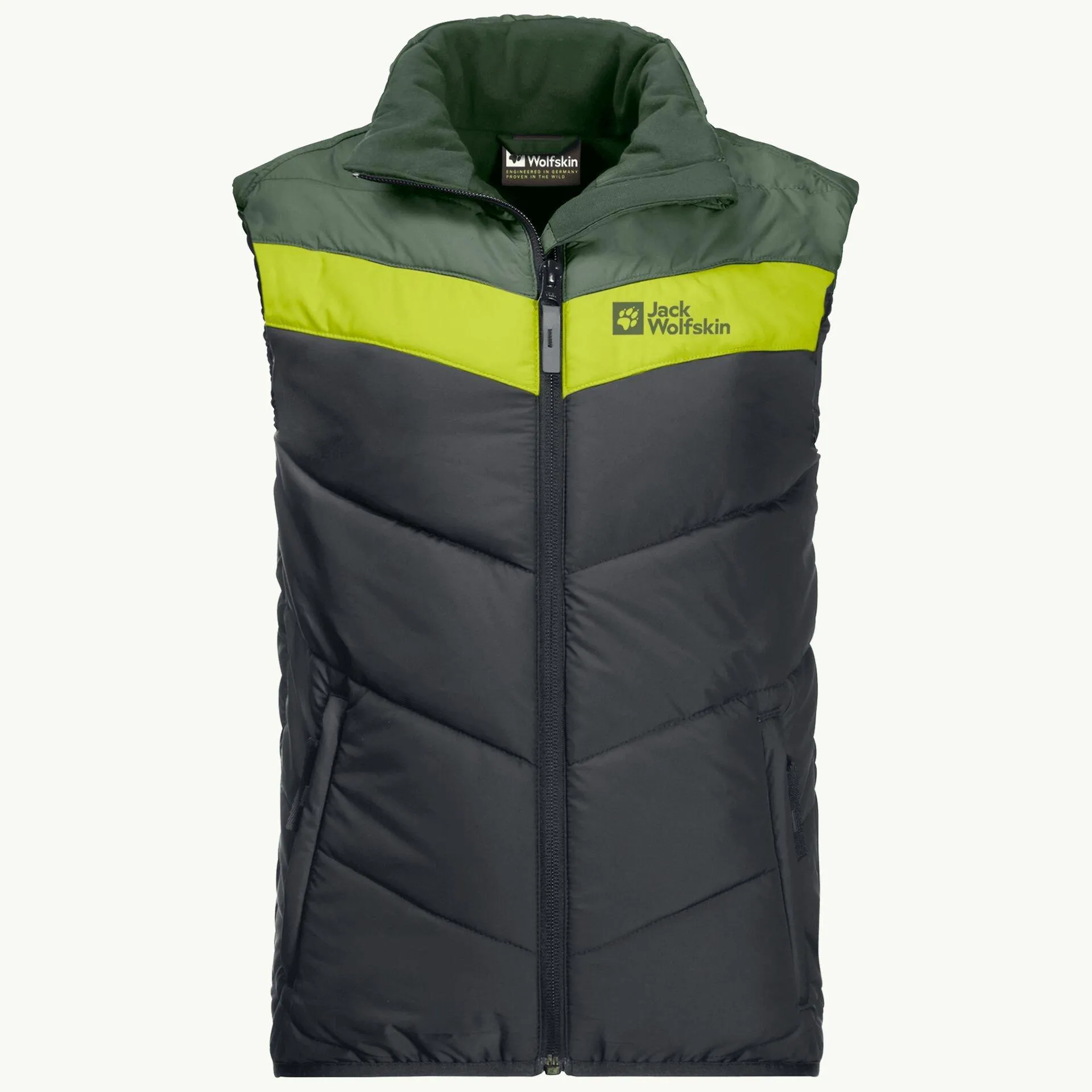 Kids Jack Wolfskin Three Hills Vest | Gilets & Vests | George Fisher UK