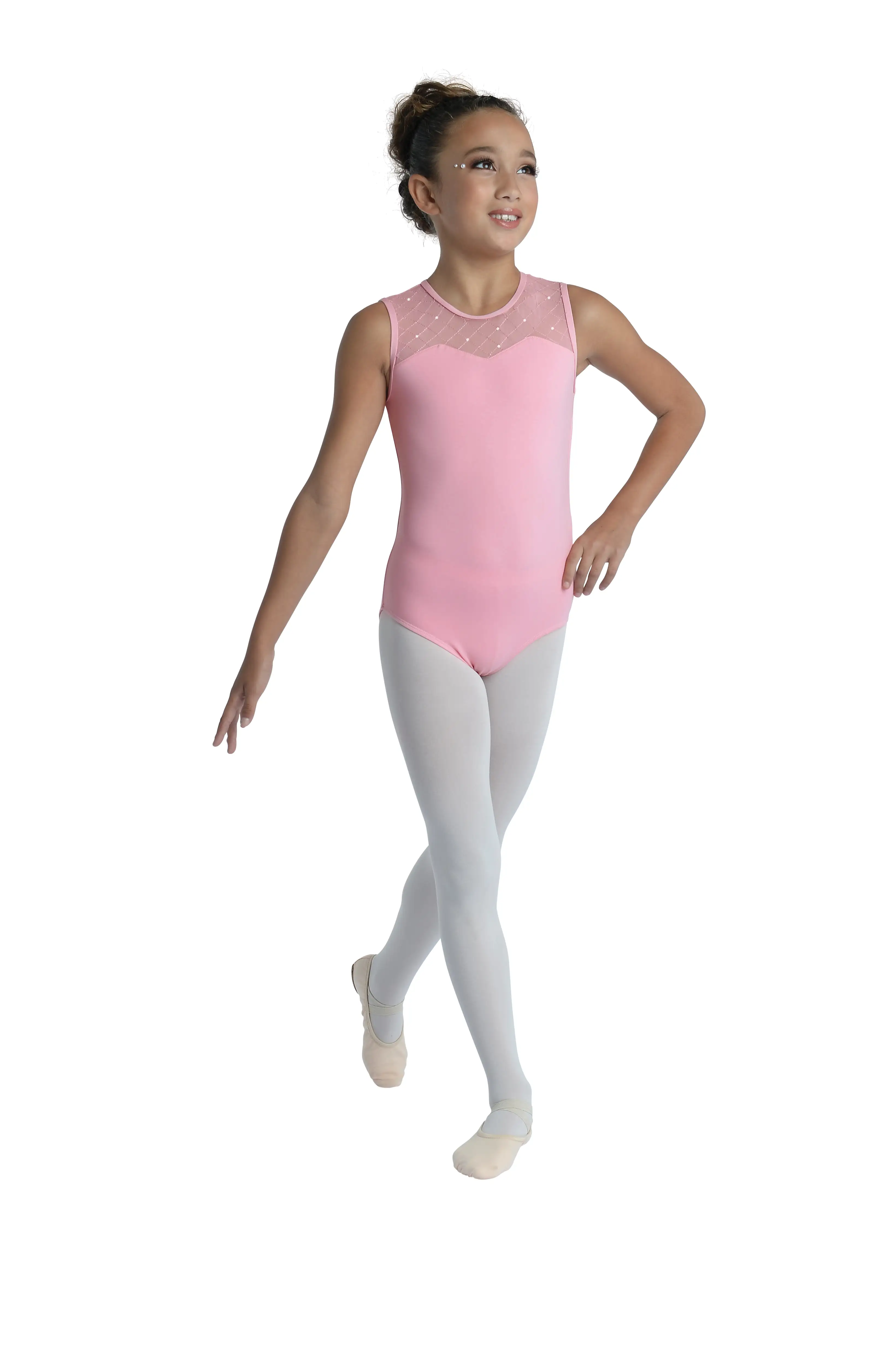 Kids Juliette Sequin Back Leotard