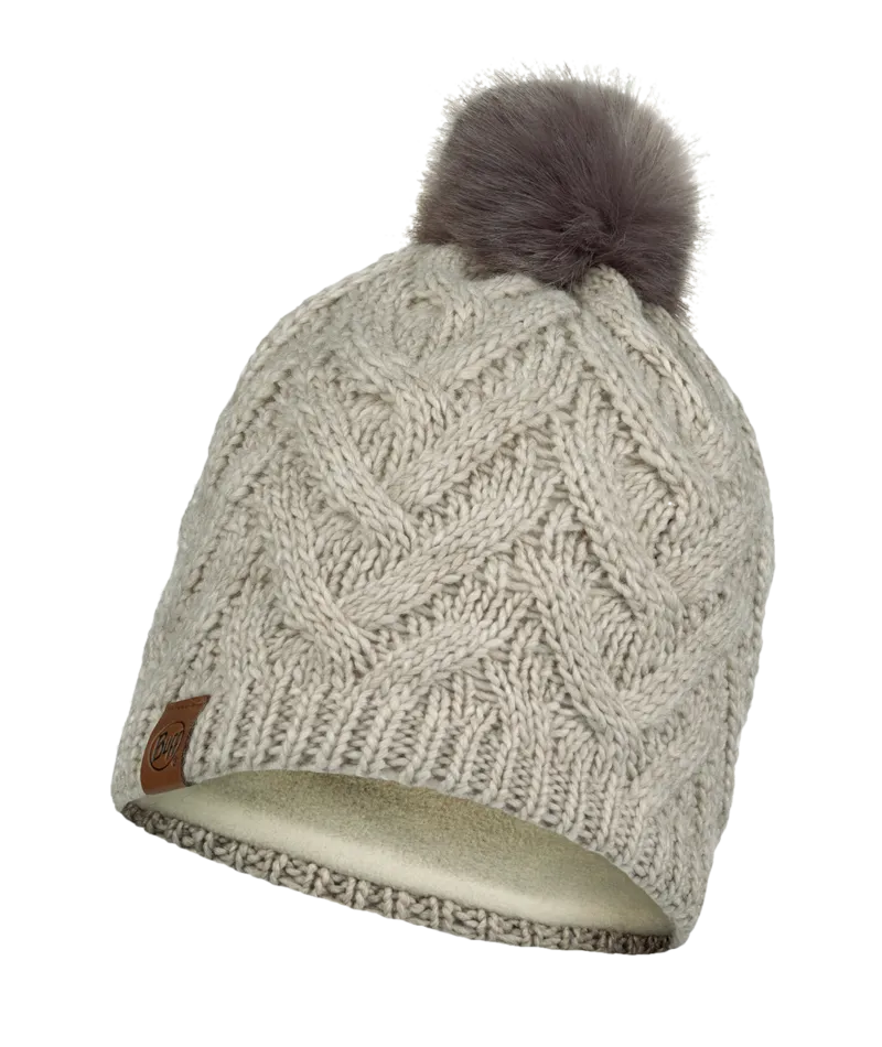 Knitted & Fleece Band Beanie - Caryn Cru