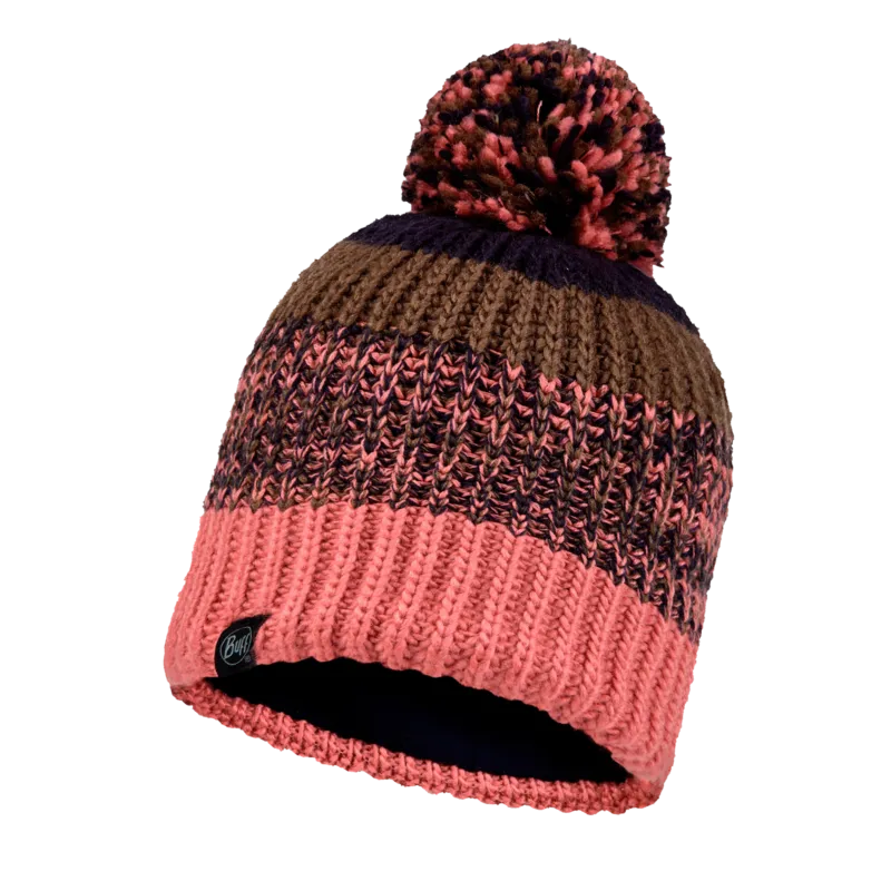 Knitted & Fleece Band Beanie (Junior) - Sibylla Blossom