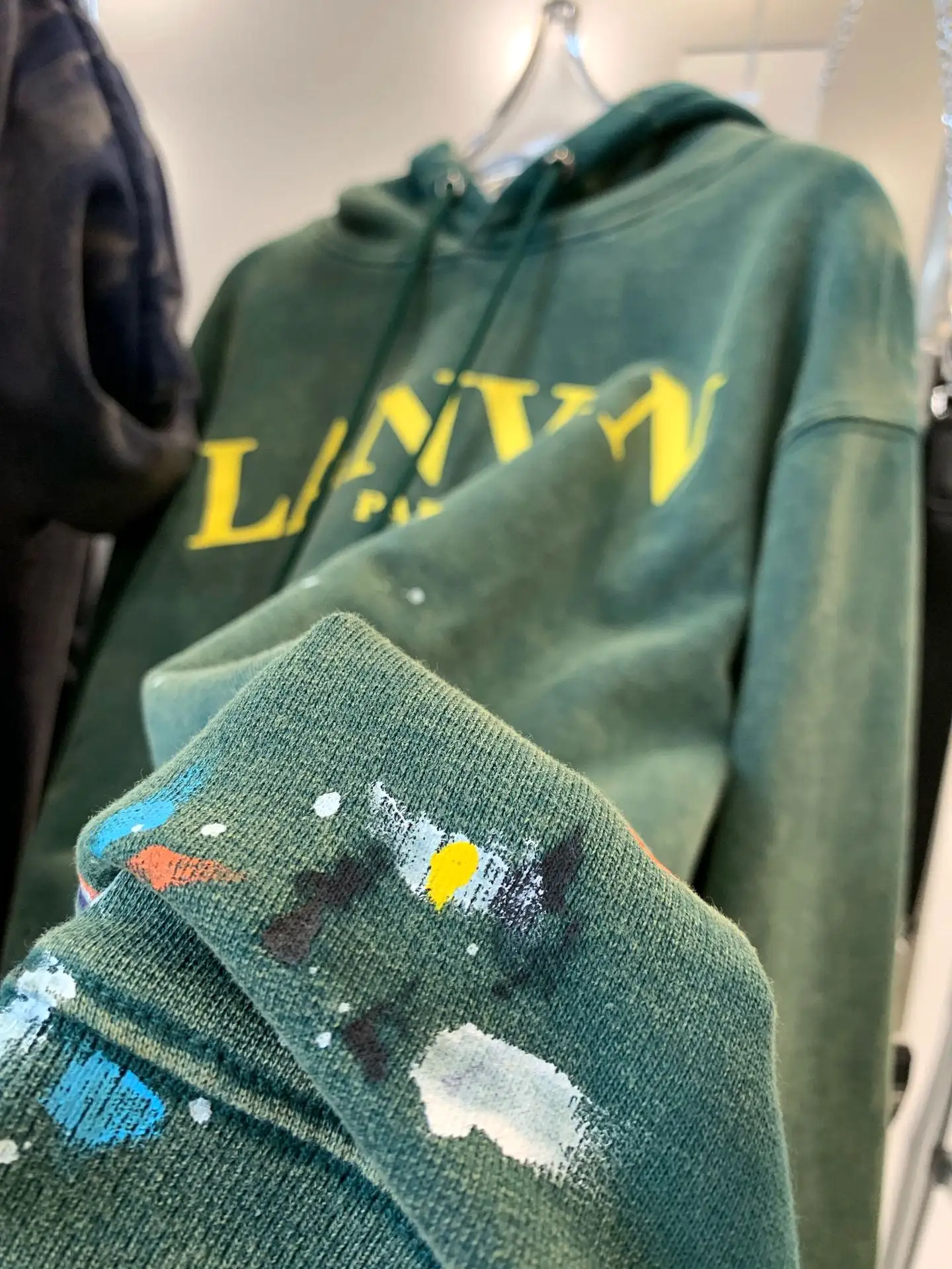 Lanvin Plush Hoodies